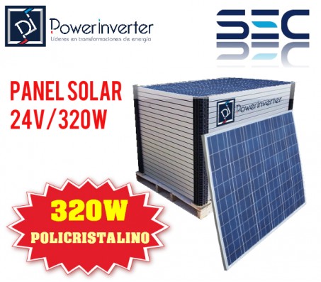 PANEL FOTOVOLTAICO 24VDC/330W POLICRISTALINO